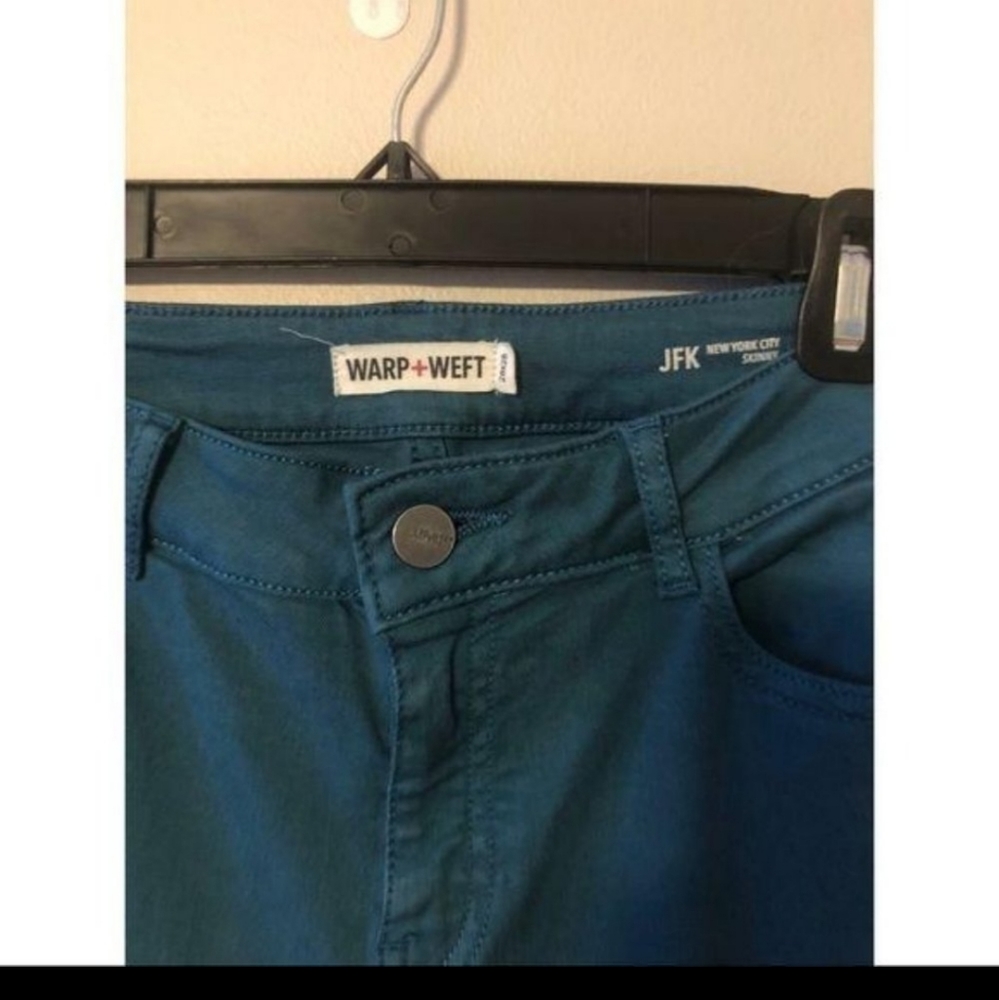 Warp + Weft JFK NYC Skinny Jeans Balsam Size 28